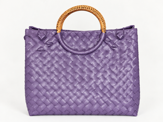 Lavender Woven Bayong
