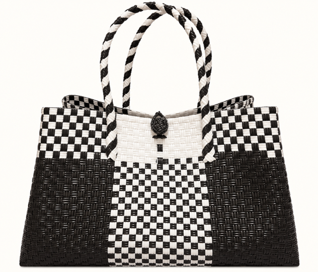 Habi Gabi at Araw woven bayong bag, front view