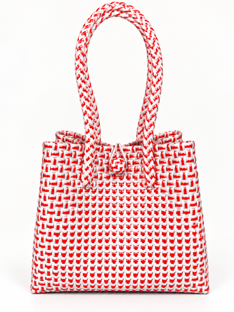 Pag-ibig Bayong woven bayong bag, front view