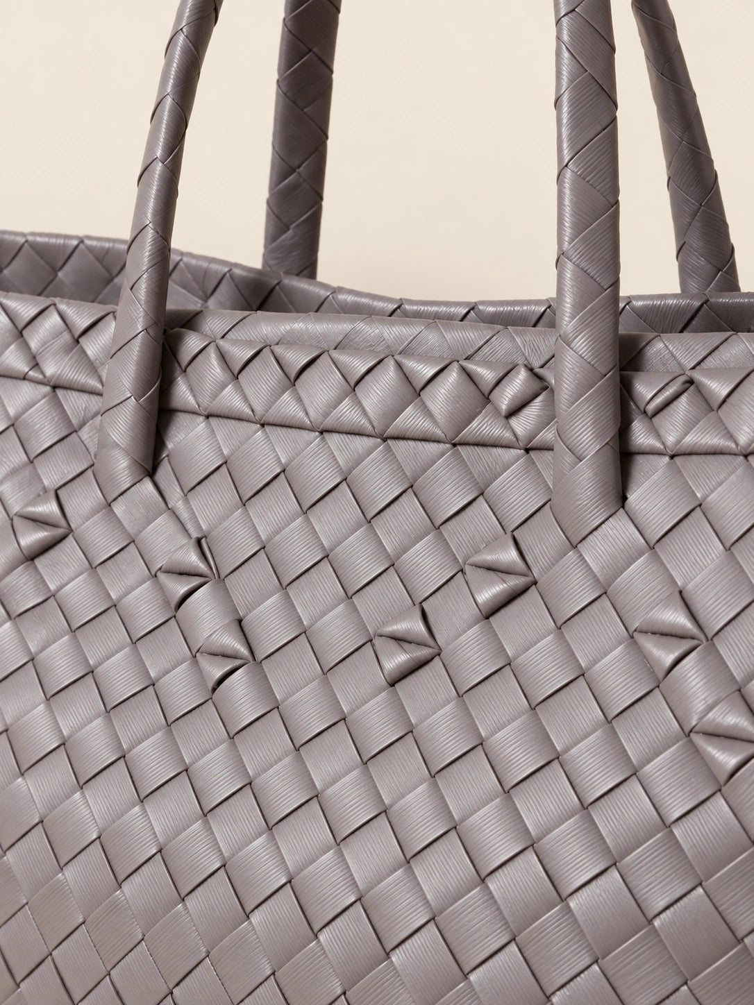 Lakbay Ulap recycled-polypropylene lightweight travel tote, woven detail