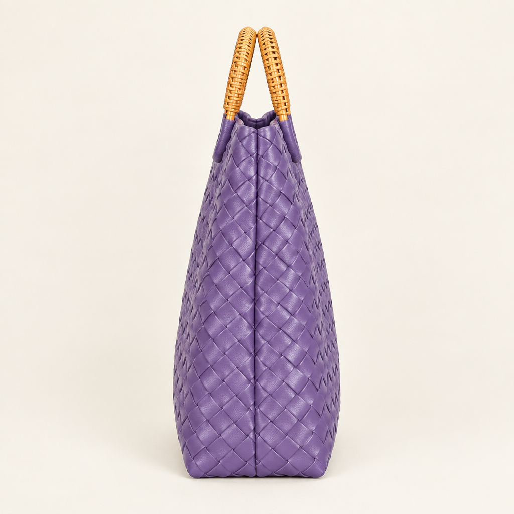 Side view of bag