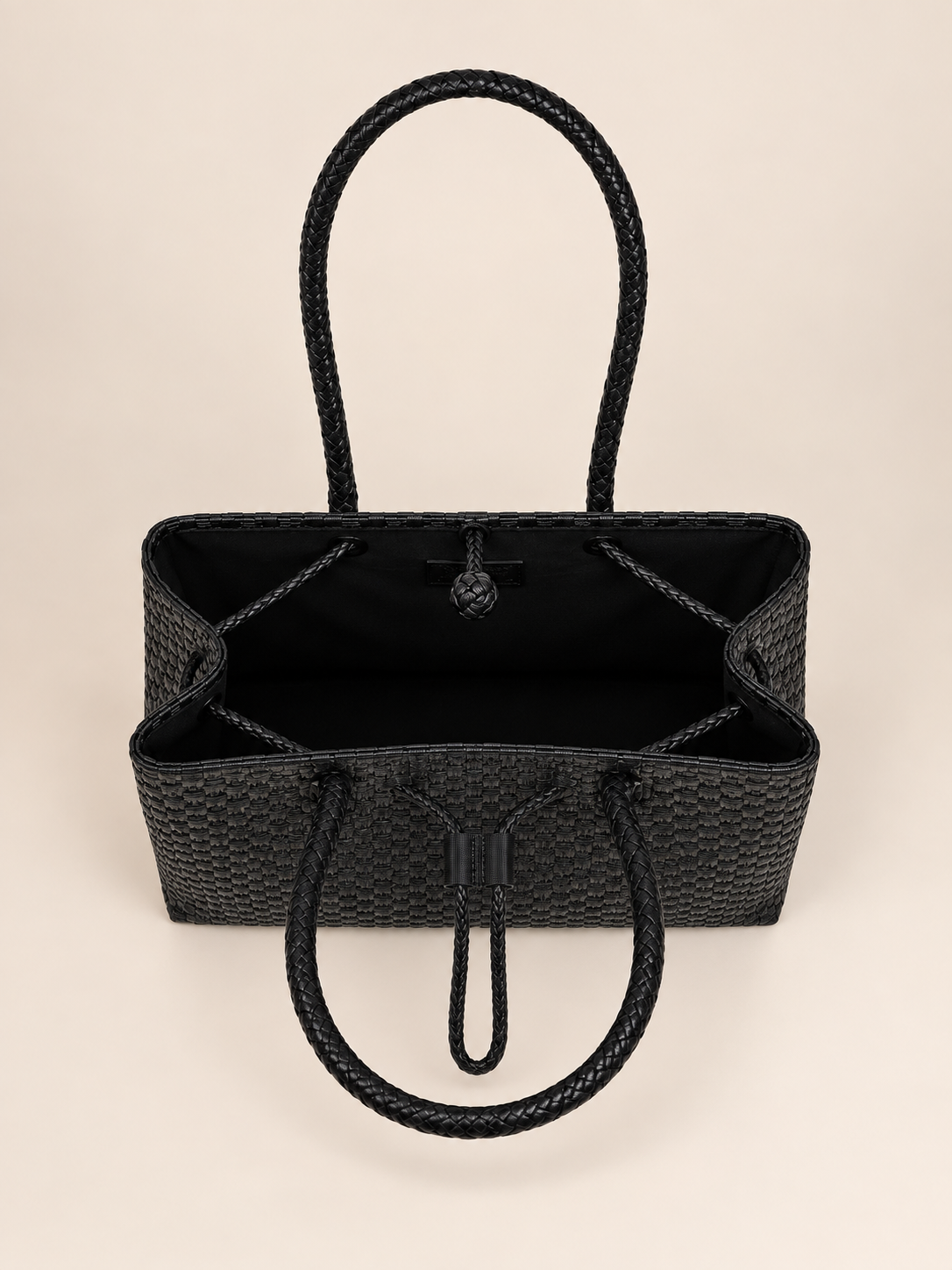 Habi Dilim recycled-polypropylene structured bayong tote, alternate view 4