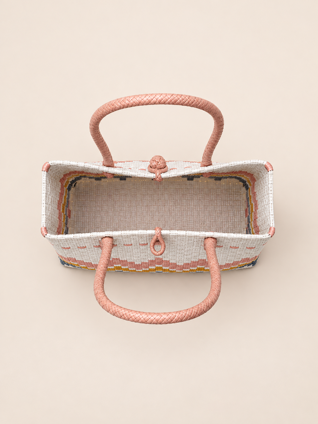 Habi Bukang-Liwayway recycled-polypropylene structured bayong tote, alternate view 4