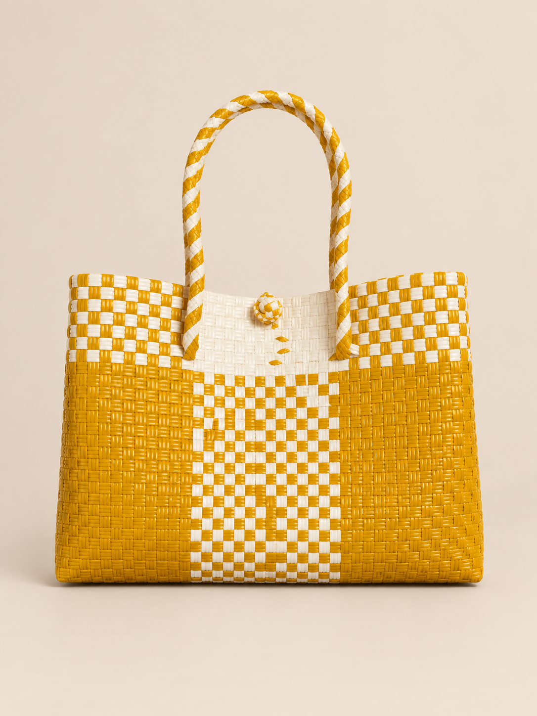 Lakbay Araw recycled-polypropylene lightweight travel tote, interior view