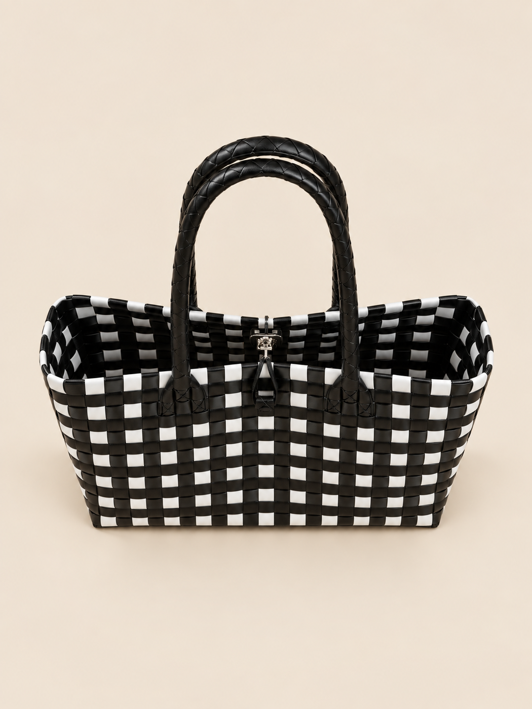 Lakbay Anino recycled-polypropylene lightweight travel tote, interior view