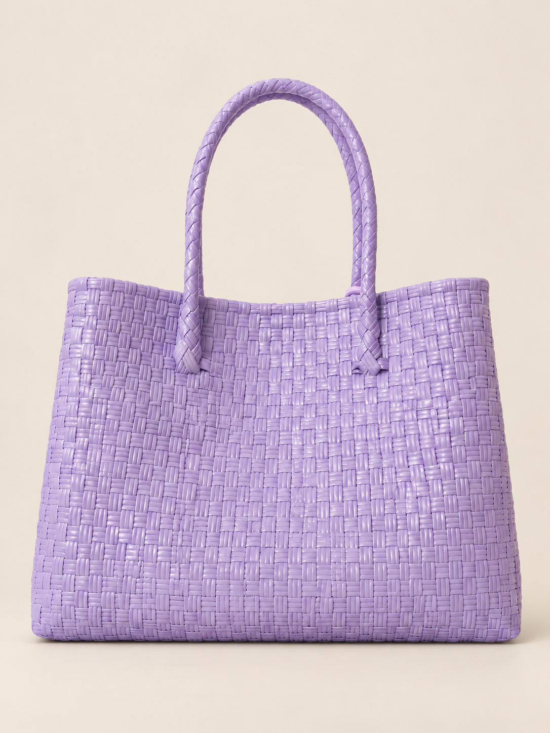 Anting Lila recycled-polypropylene charm tote, back view