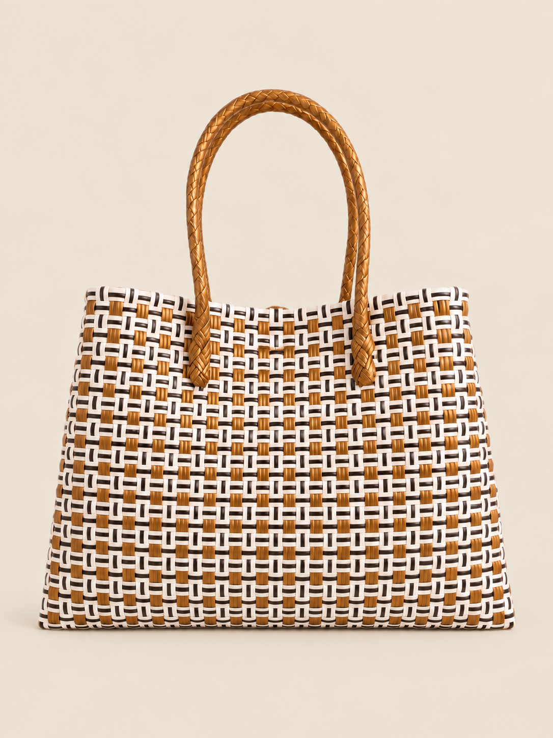 Lakbay Habagat recycled-polypropylene lightweight travel tote, back view