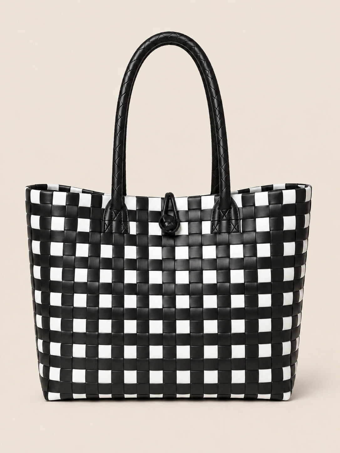 Lakbay Anino recycled-polypropylene lightweight travel tote, front view