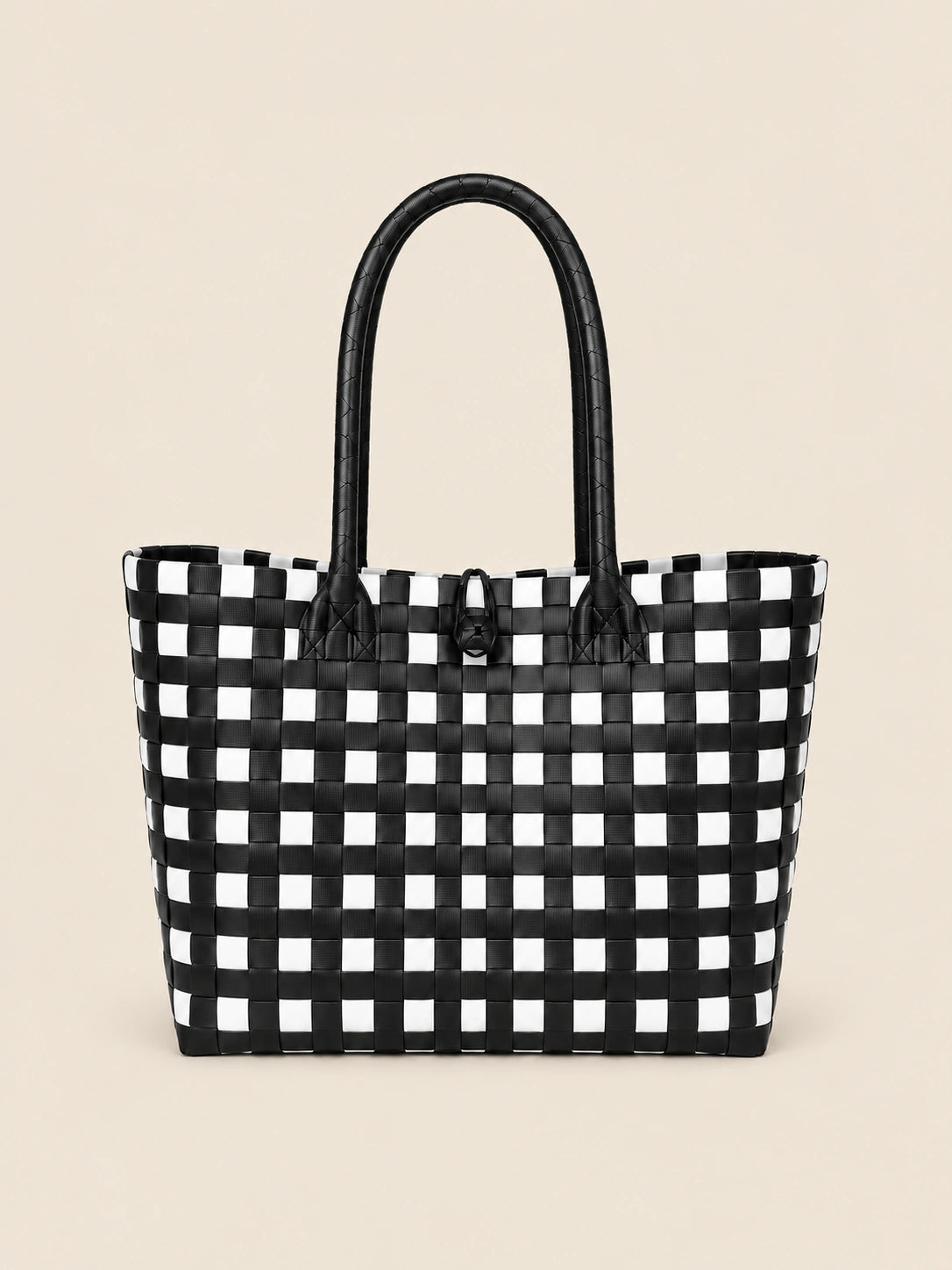Lakbay Anino recycled-polypropylene lightweight travel tote, back view