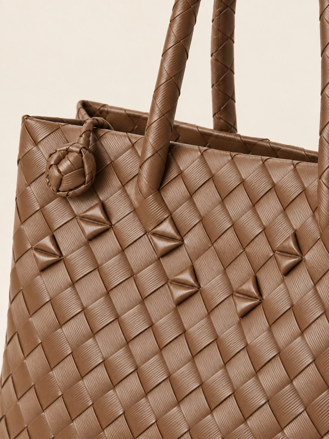 Lakbay Yaman recycled-polypropylene lightweight travel tote, woven detail