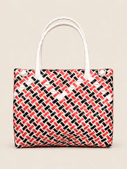 Lakbay Apoy recycled-polypropylene lightweight travel tote, front view