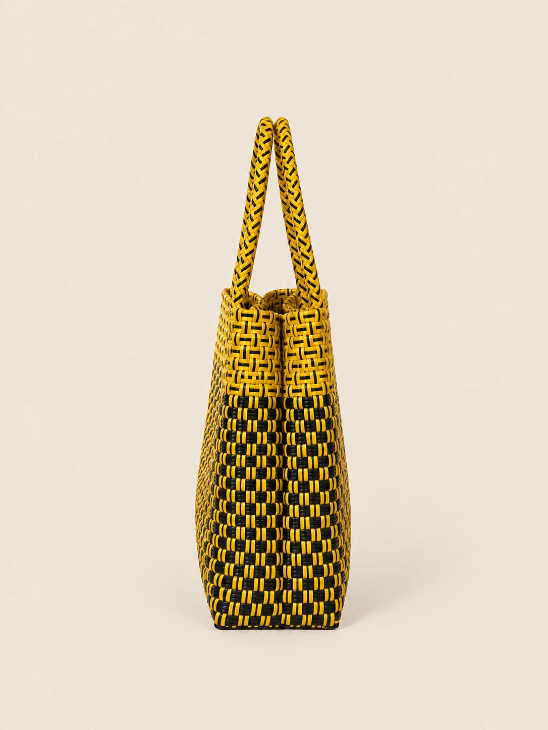 Lakbay Kidlat recycled-polypropylene lightweight travel tote, side view