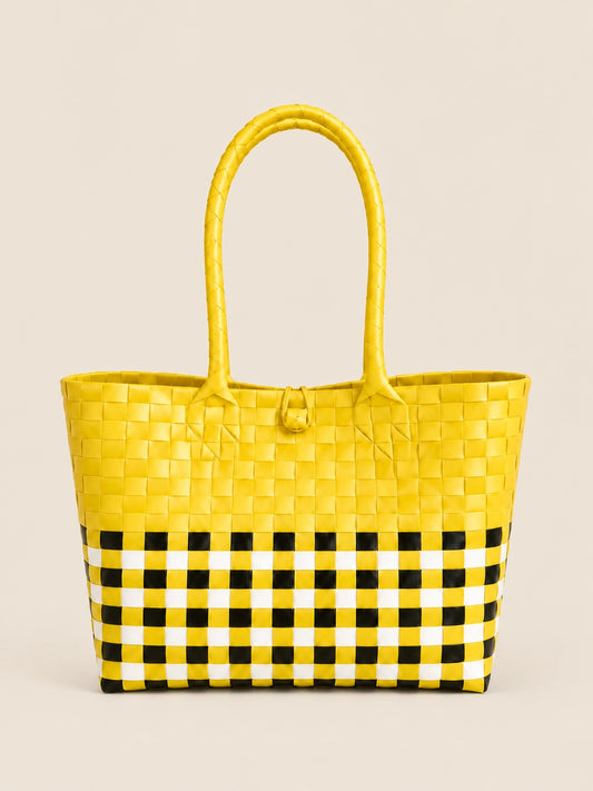 Lakbay Pagasa recycled-polypropylene lightweight travel tote, front view