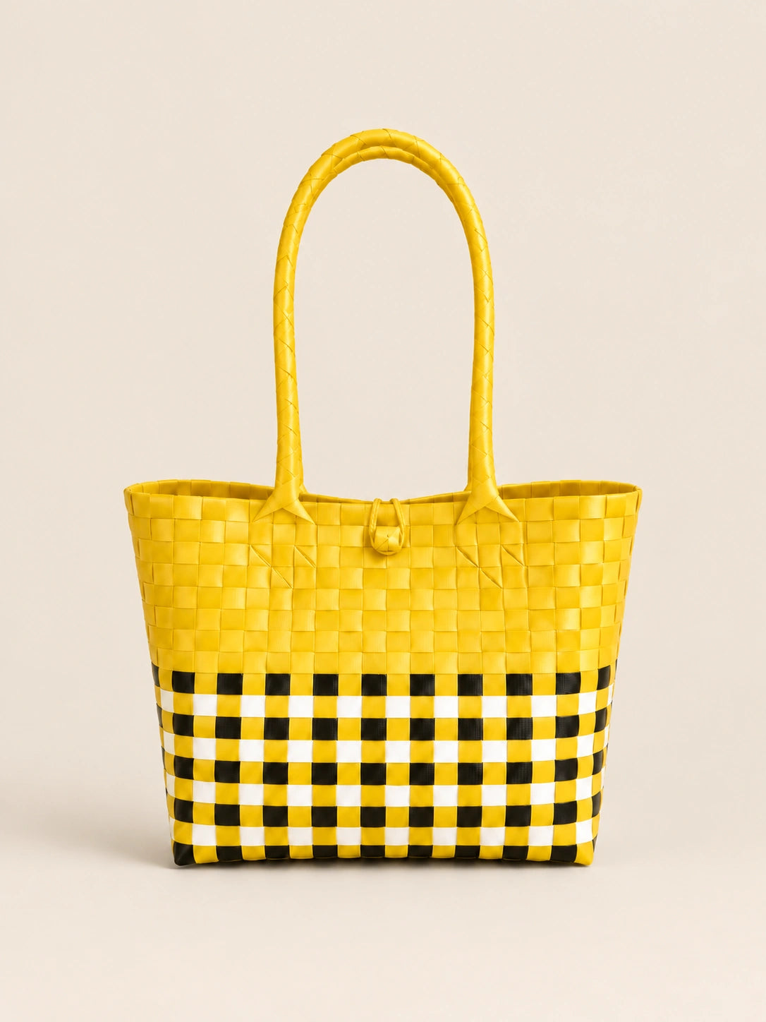 Lakbay Pagasa recycled-polypropylene lightweight travel tote, back view
